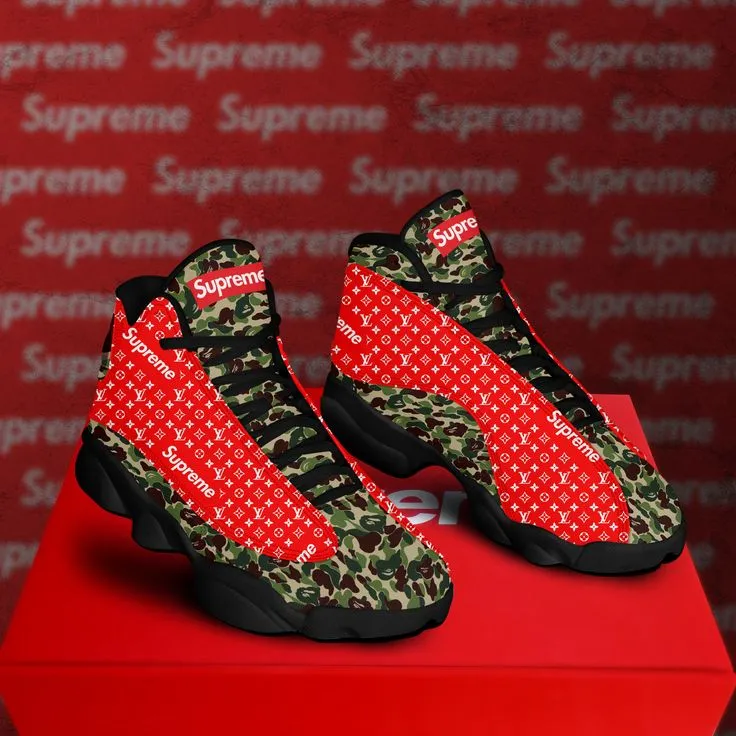 
supreme camo air jordan 13 sneakers shoes hot 2022 gifts for men women
