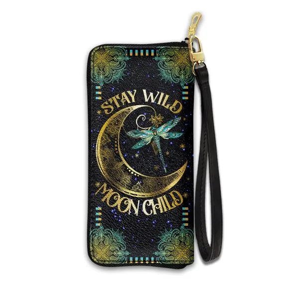 Dragonfly Moon Child Women Purse Accessories For Beauty