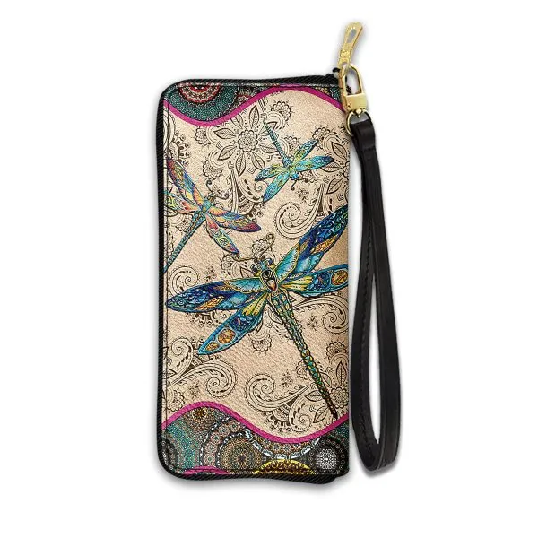 Dragonfly Mandala Women Purse Accessories For Beauty
