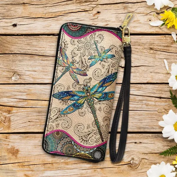 Dragonfly Mandala Women Purse Accessories For Beauty