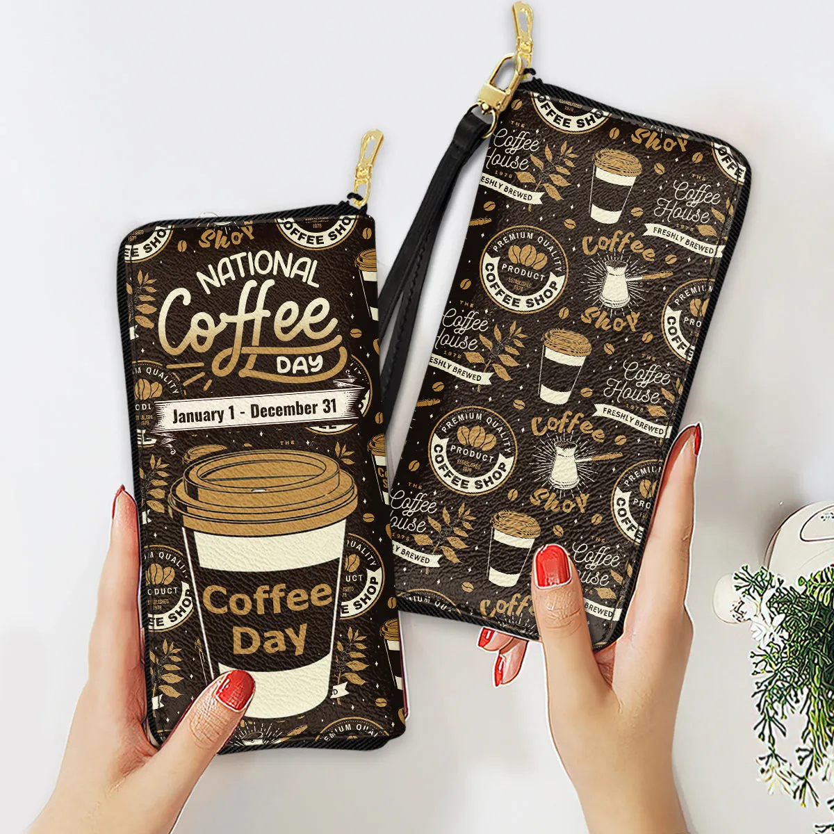 Coffee National Coffee Day Women Purse Accessories For Beauty
