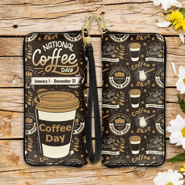 Coffee National Coffee Day Women Purse Accessories For Beauty