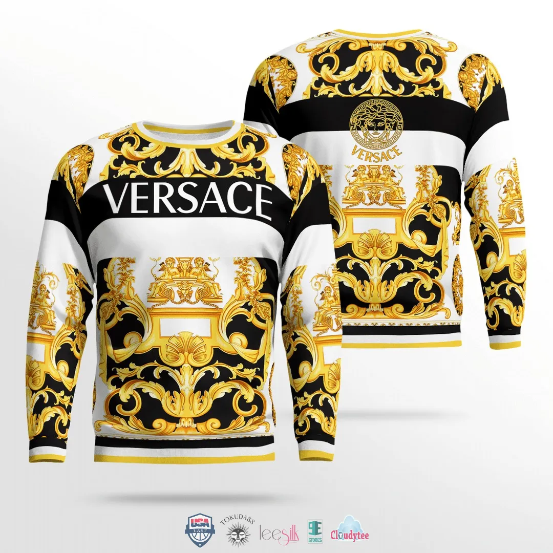 Gianni Versace Royal Sweatshirt Luxury Brand Clothing Clothes Outfit For Women