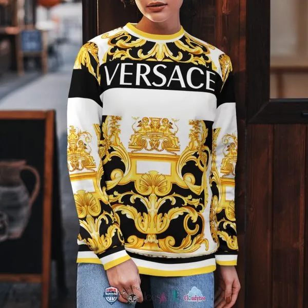 Gianni Versace Royal Sweatshirt Luxury Brand Clothing Clothes Outfit For Women