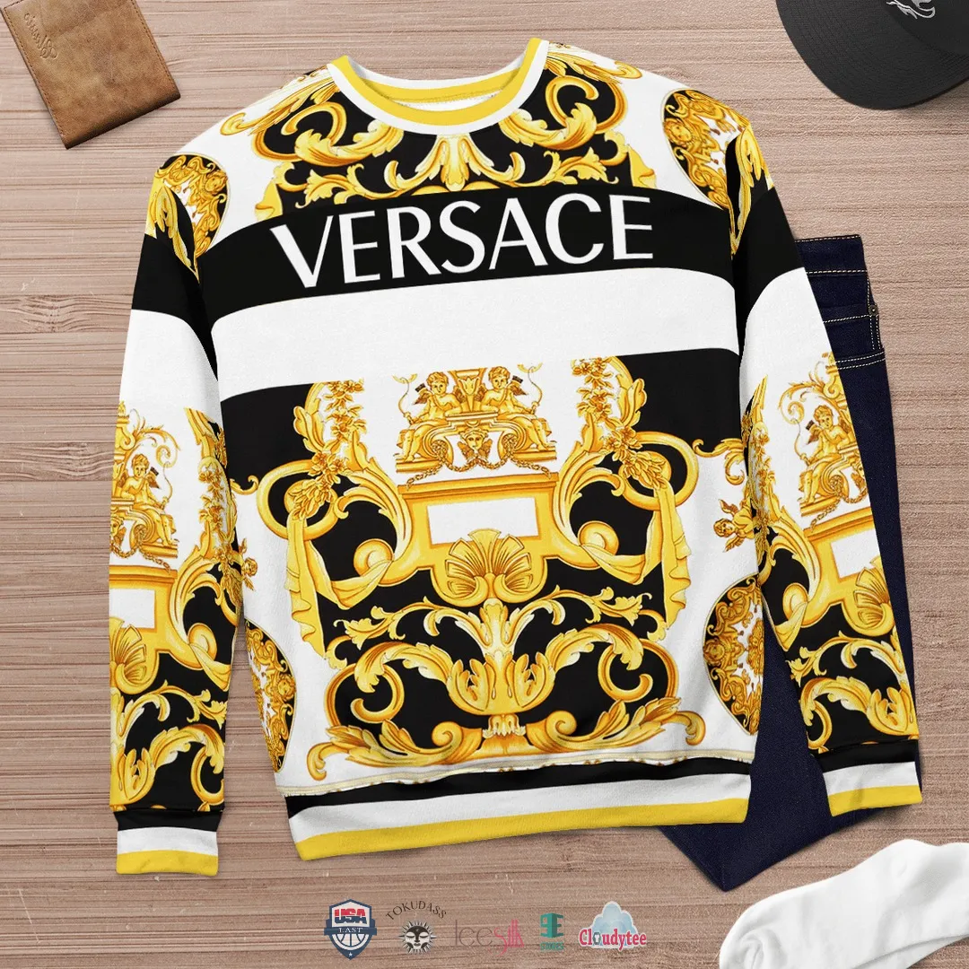 Gianni Versace Royal Sweatshirt Luxury Brand Clothing Clothes Outfit For Women