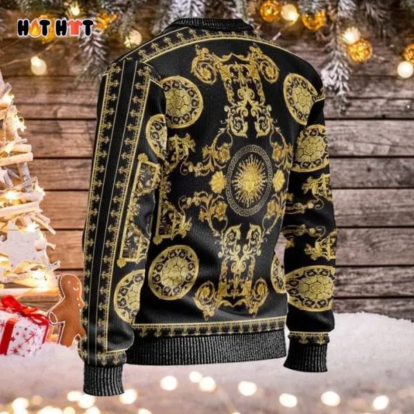 Gianni Versace Pattern Sweatshirt Luxury Brand Clothing Clothes Outfit For Women