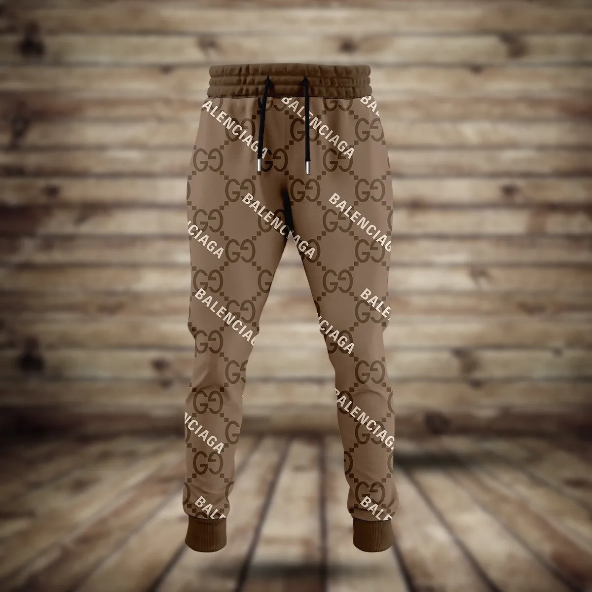 Gucci Balenciaga Brown Long Pant Luxury Brand Clothing Clothes Outfit For Men