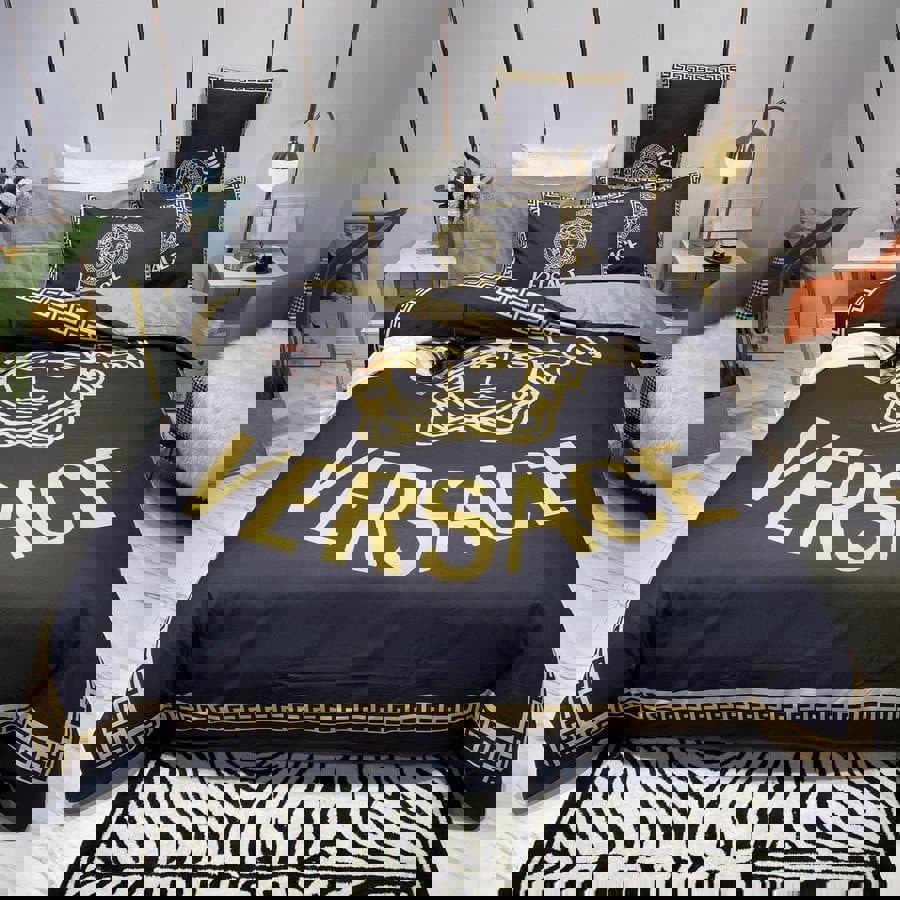 Luxury brand fashion bedding set premium duvet cover special gift home decor 363