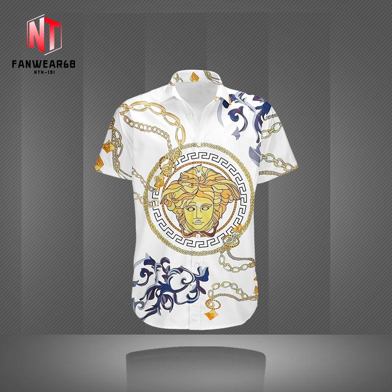 Luxury brand fashion hawaii shirt premium summer clothing special gift outfit for men 155