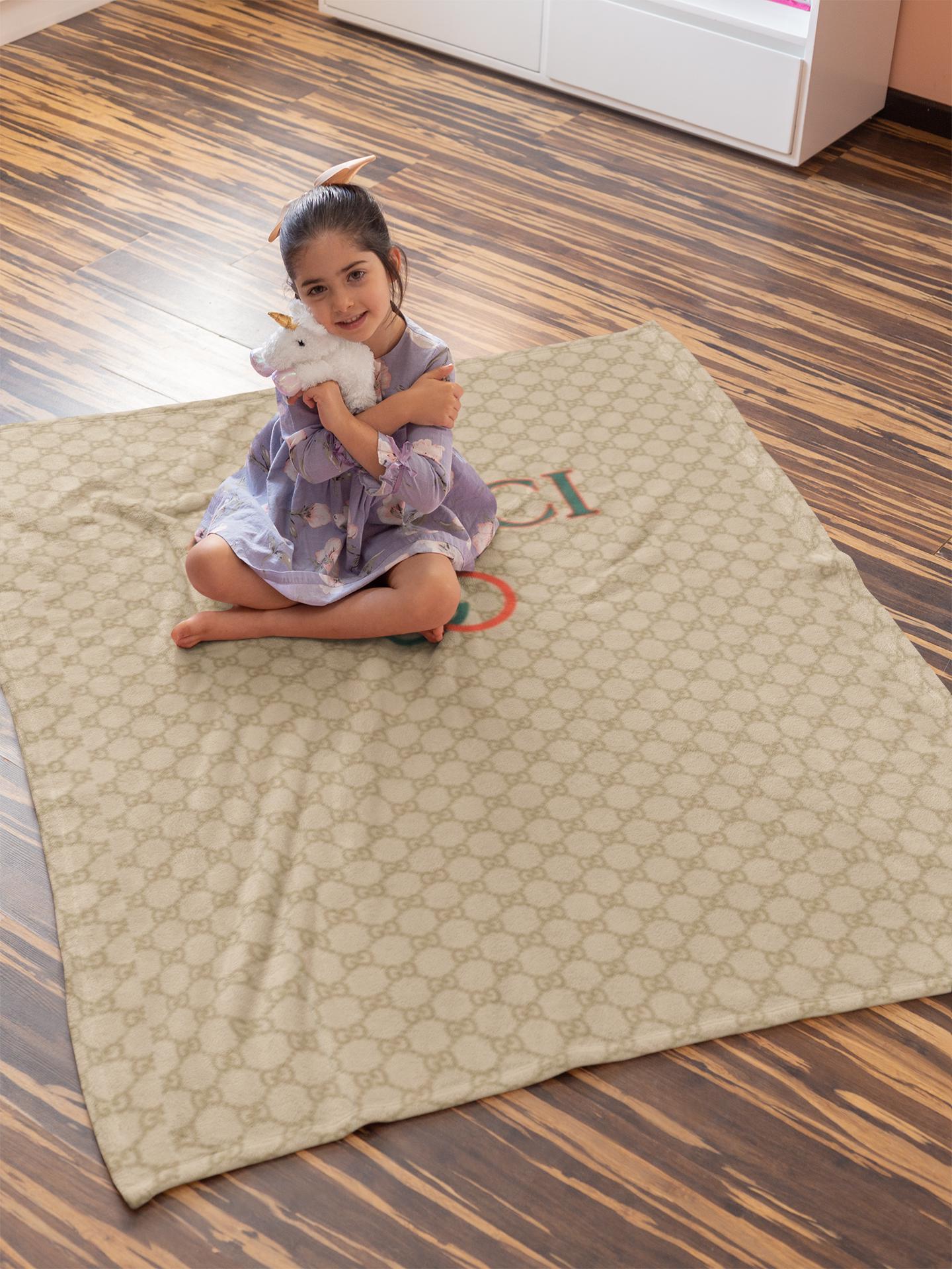 Luxury brand fashion premium blanket fleece home decor clothing special gift 94