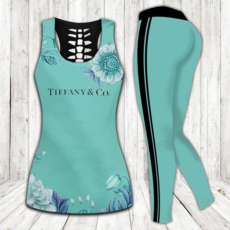 Tiffany & co. tank top leggings luxury brand clothing clothes outfit gym for women 48 htls