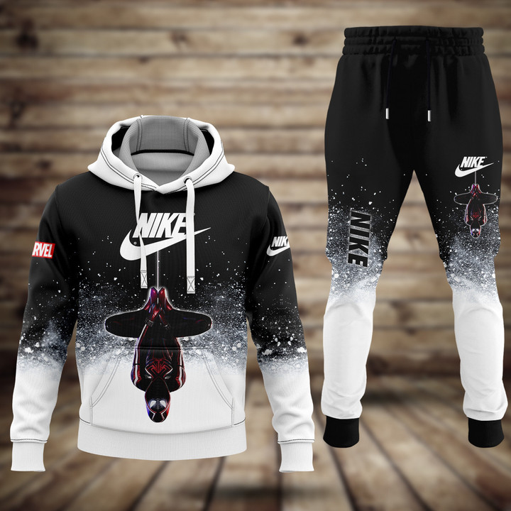 Nike spider-man hoodie long pants 98