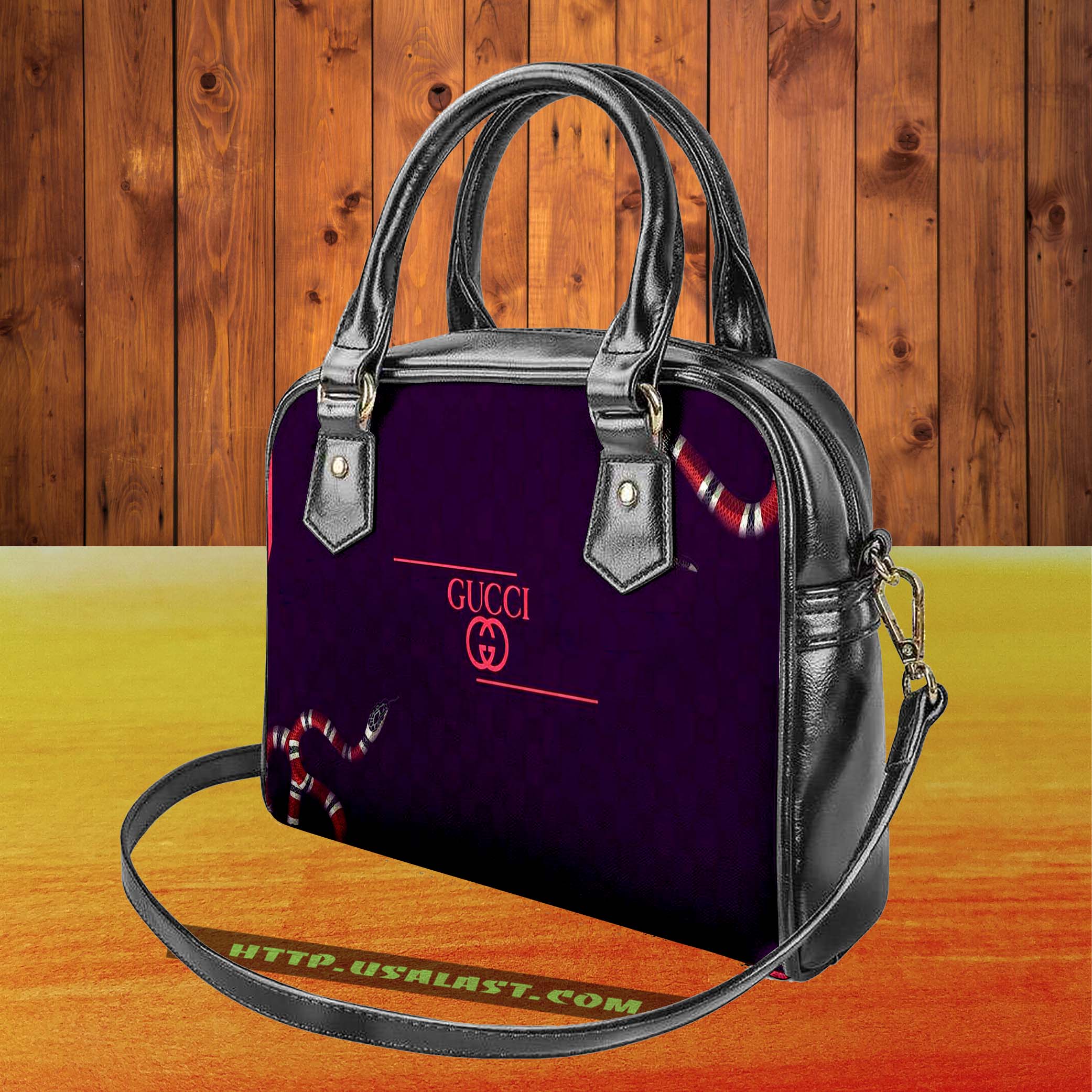 Gucci snake luxury brand shoulder handbag v53 luxury