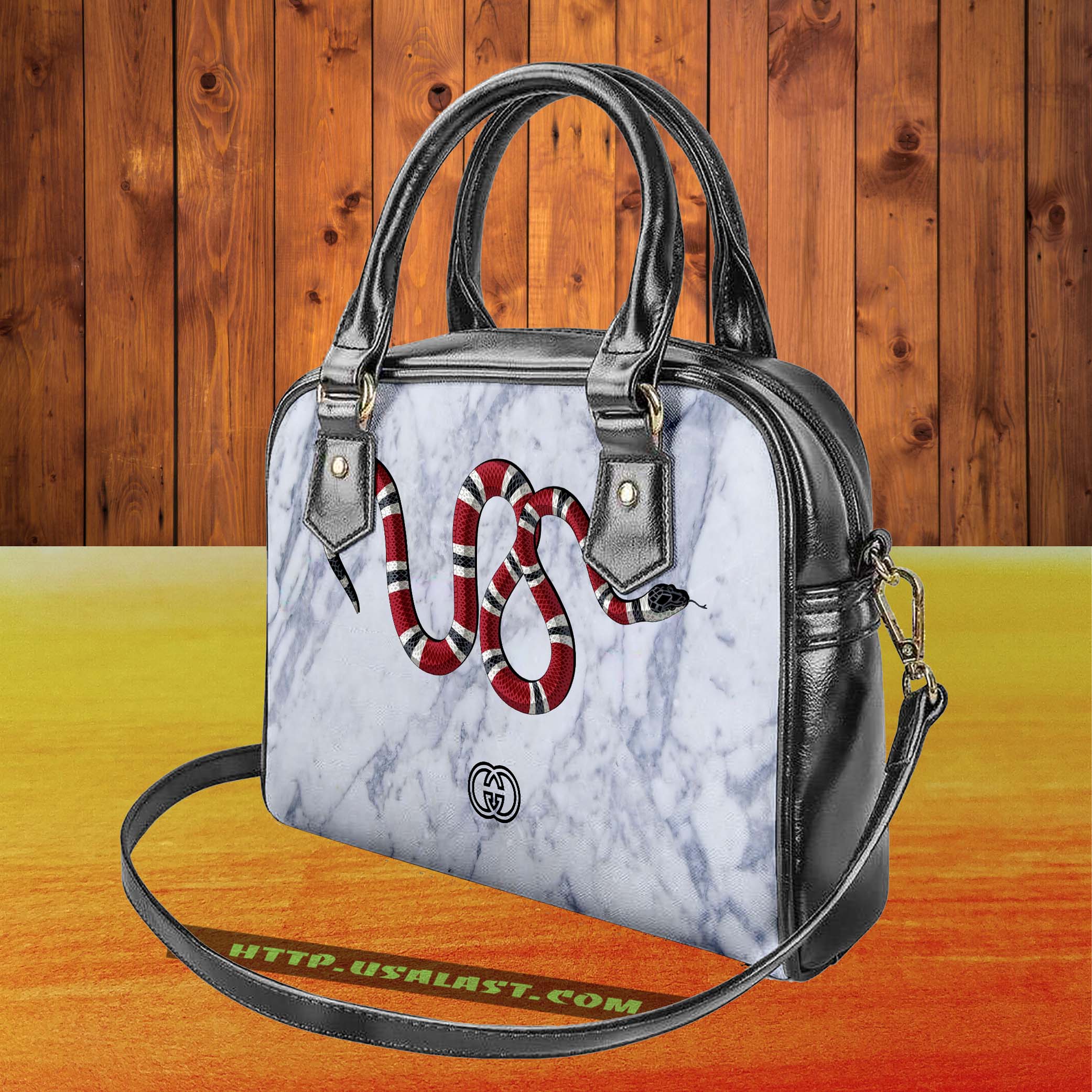 Gucci snake luxury brand shoulder handbag v54 luxury