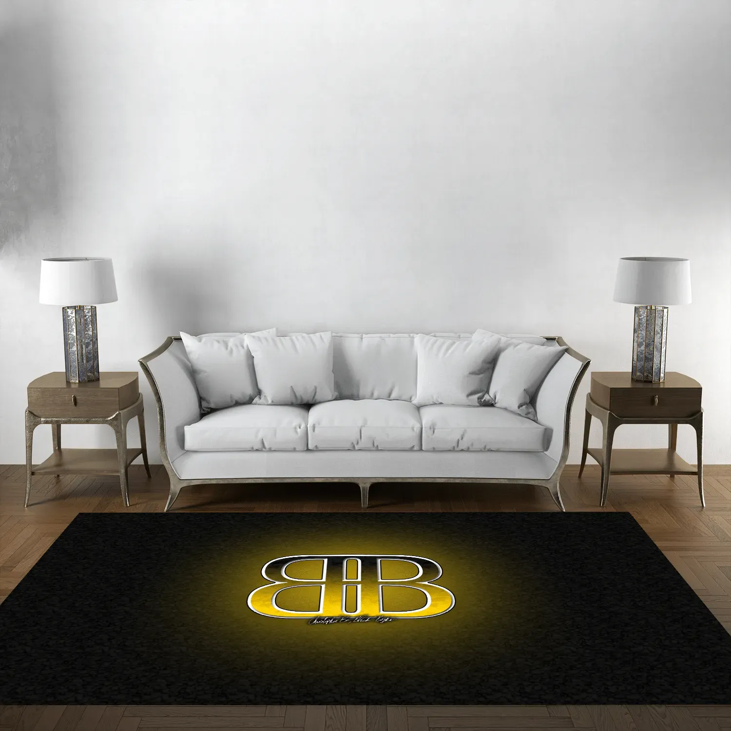 
                balenciaga fashion logo limited luxury brand rug carpet home decor
            
