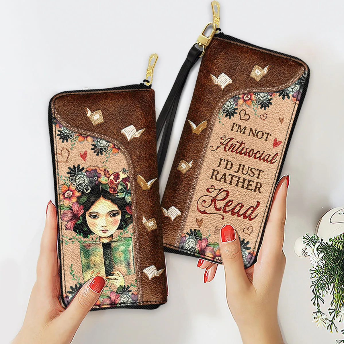 Book Not Antisocial I Would Just Rather Read Purse Accessories For Women