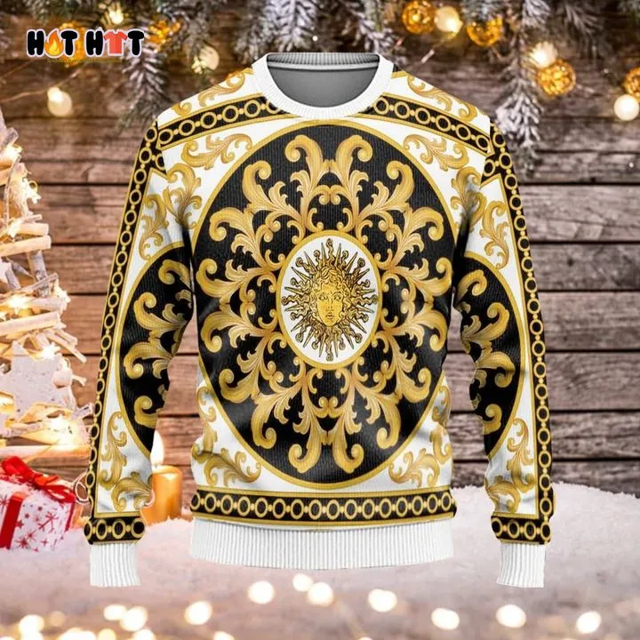 Gianni Versace Golden Sweatshirt Luxury Brand Clothing Clothes Outfit For Women