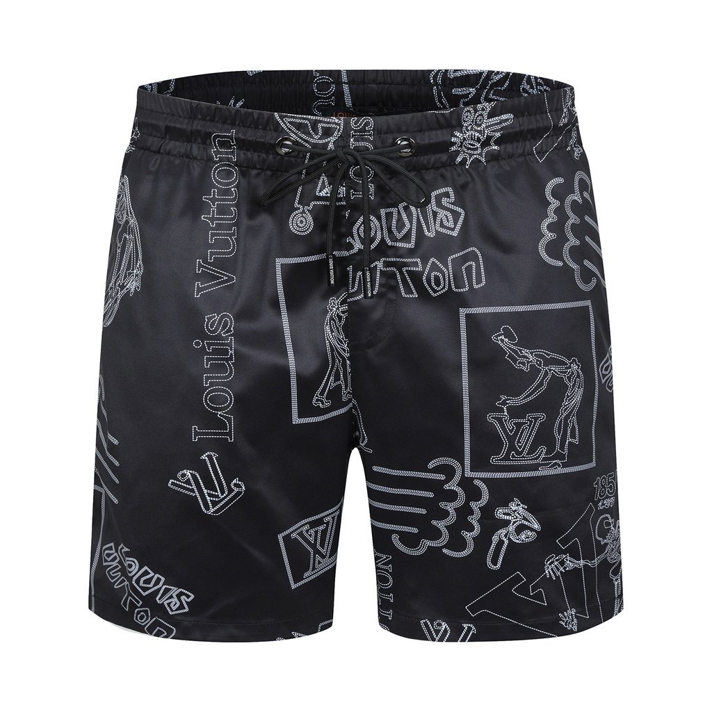 Luxury brand fashion unisex short special gift premium outfit for men women 198