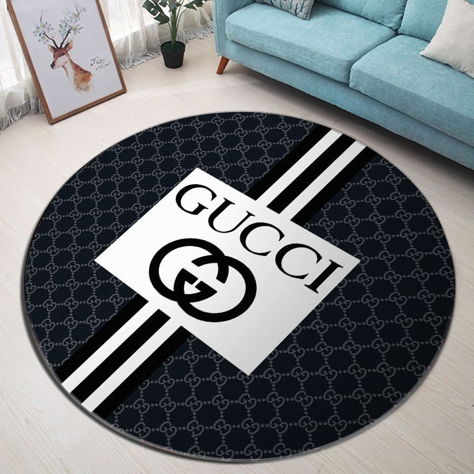 Luxury brand round carpet rug #167
