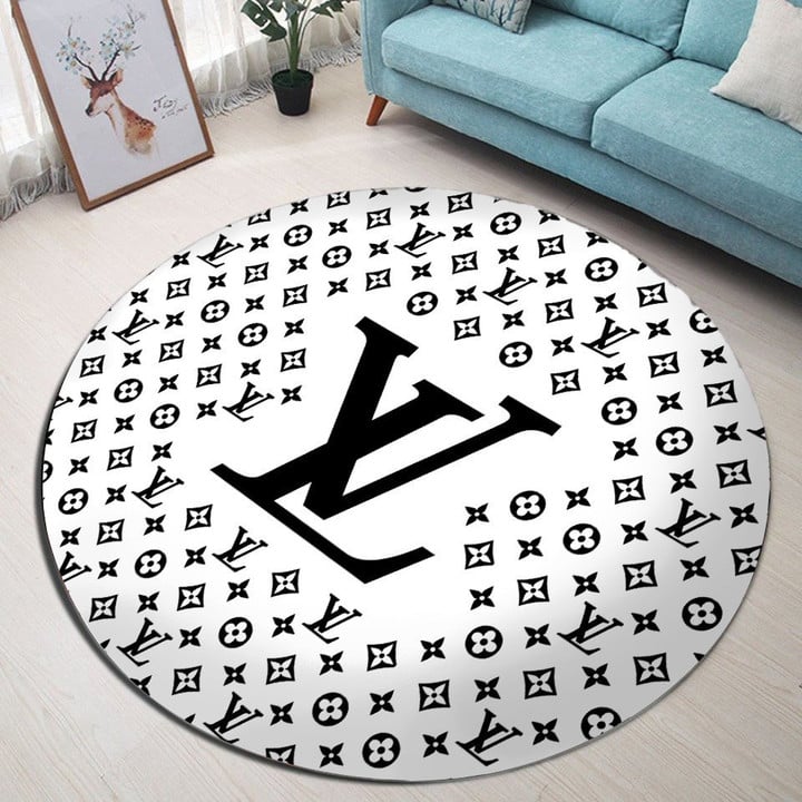 Luxury brand round carpet rug lvzthblv38