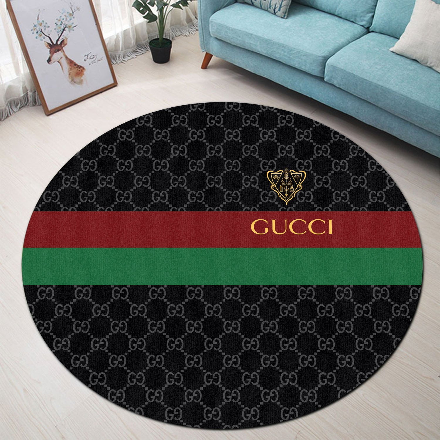 Expensive luxury round carpet rug #38