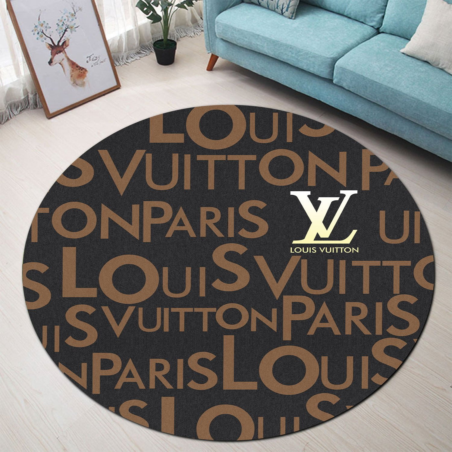 Expensive luxury round carpet rug #31