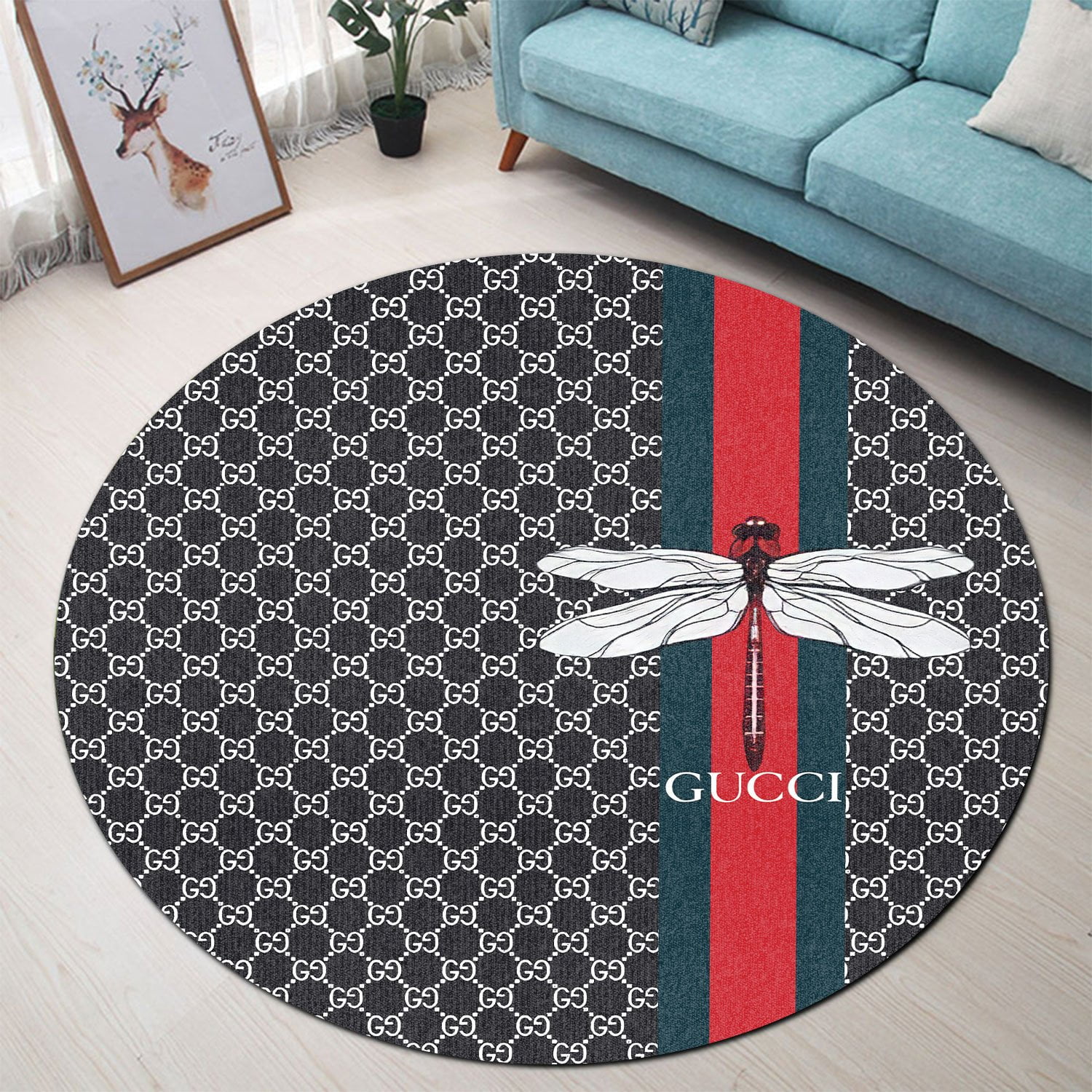 Expensive luxury round carpet rug #27