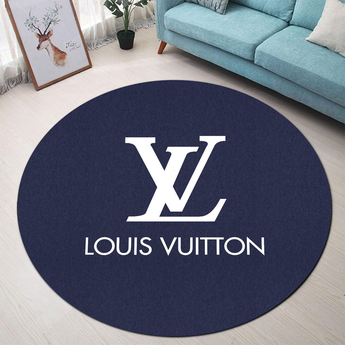 Blv31 limited edition 3d customized round carpet rug