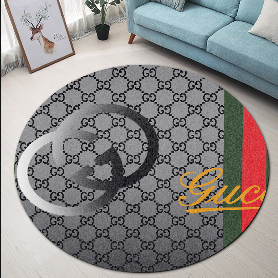 Luxury brand round carpet rug gczth131