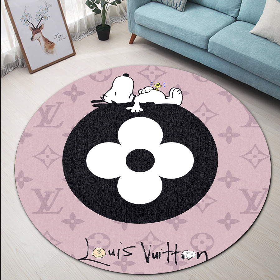 Luxury brand round carpet rug lvzth102
