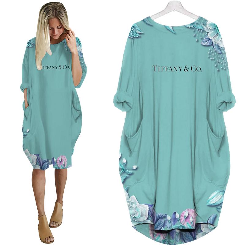Tiffany & co. batwing pocket dress luxury brand clothing clothes outfit for women 112 bwdl