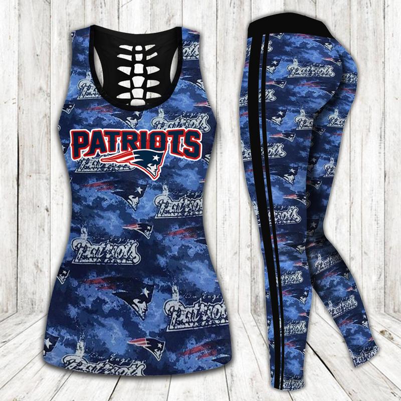 New england patriots nfl tank top leggings sport clothing clothes outfit gym for women 35 htls