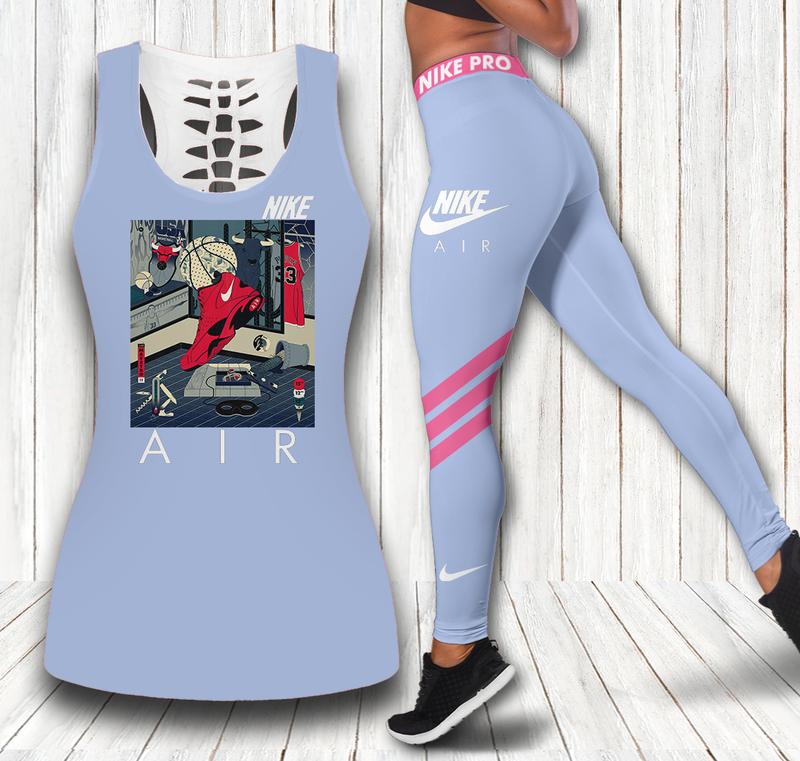Nike air tank top leggings sport clothing clothes outfit gym for women 57 htls