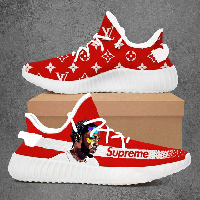 Buy louis vuitton supreme kendrick lamar yeezy boost shoes sport sneakers best lv gifts for men women 103 yzes