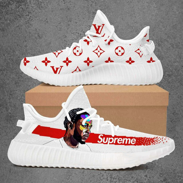 Buy louis vuitton supreme kendrick lamar yeezy boost shoes sport sneakers best lv gifts for men women 104 yzes