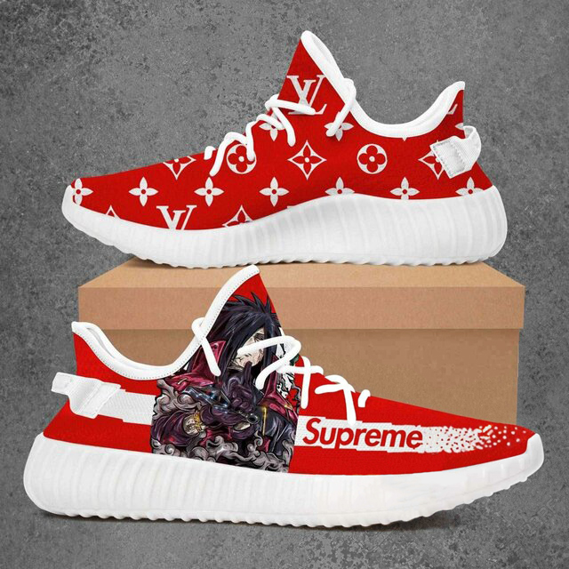 Buy louis vuitton supreme madara uchiha yeezy boost shoes sport sneakers best lv gifts for men women 69 yzes