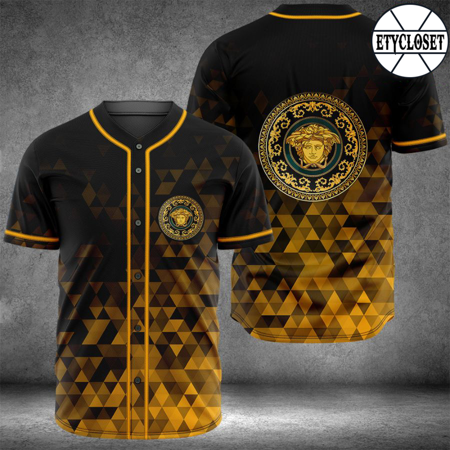 Buy gianni versace baseball jersey shirt luxury clothing clothes sport for men women 101 mte