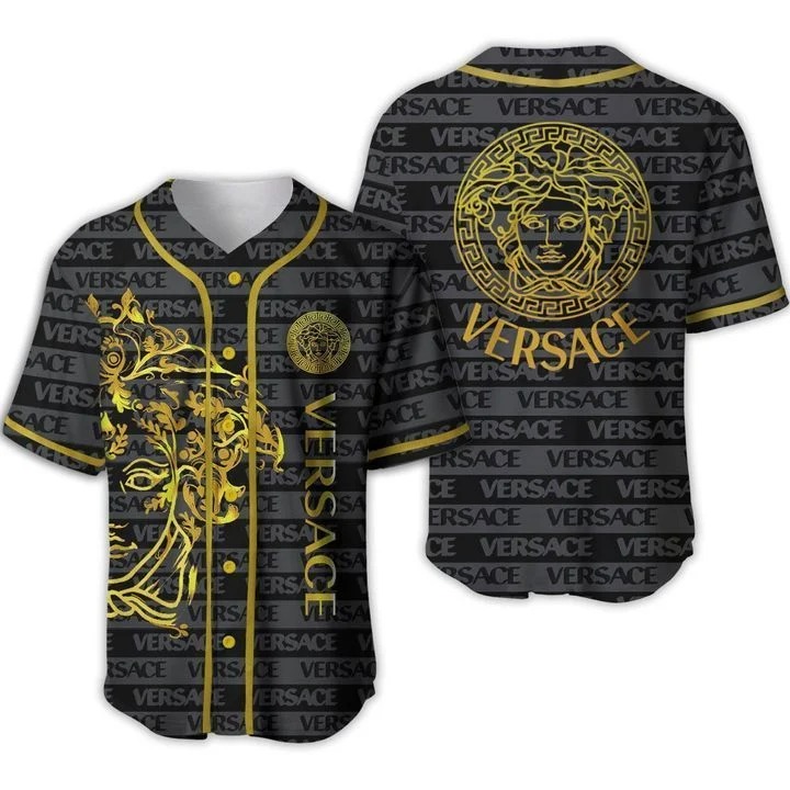 Buy gianni versace baseball jersey shirt luxury clothing clothes sport for men women 84 mte