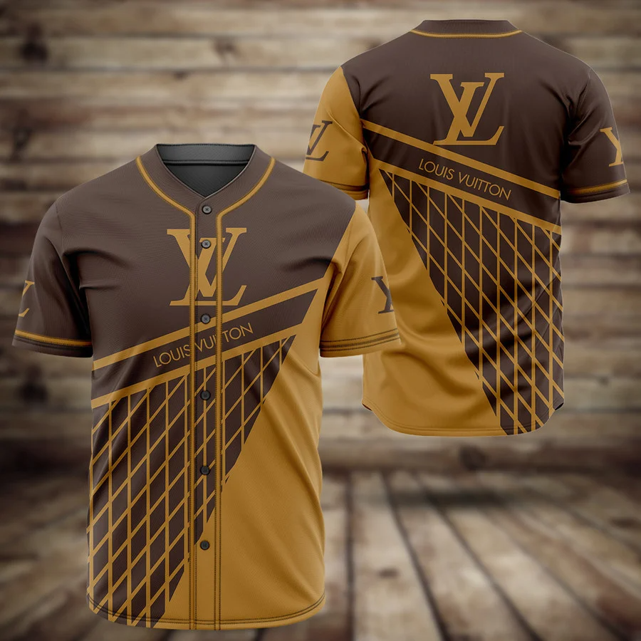 Buy louis vuitton baseball jersey shirt lv luxury clothing clothes sport outfit for men women 110 mte