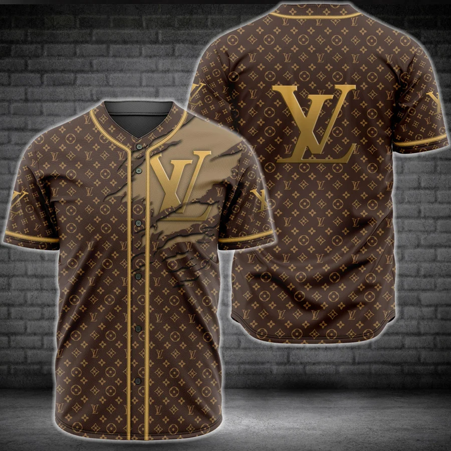 Buy louis vuitton baseball jersey shirt lv luxury clothing clothes sport outfit for men women 112 mte