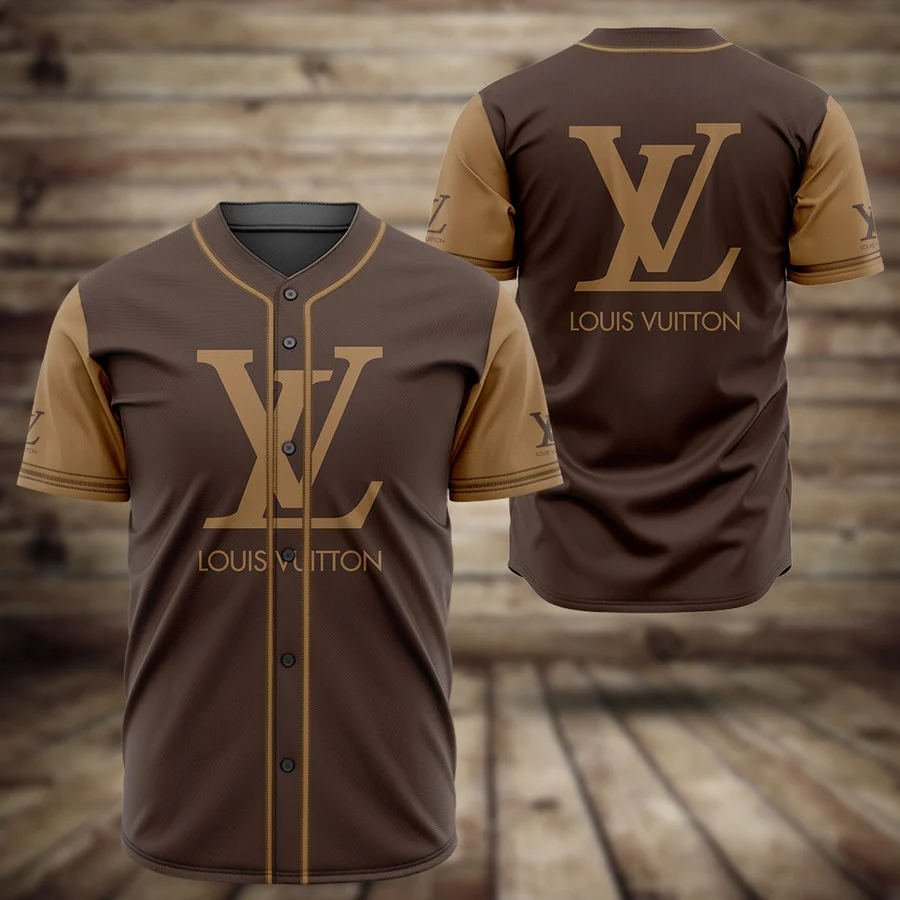 Buy louis vuitton baseball jersey shirt lv luxury clothing clothes sport outfit for men women 115 mte