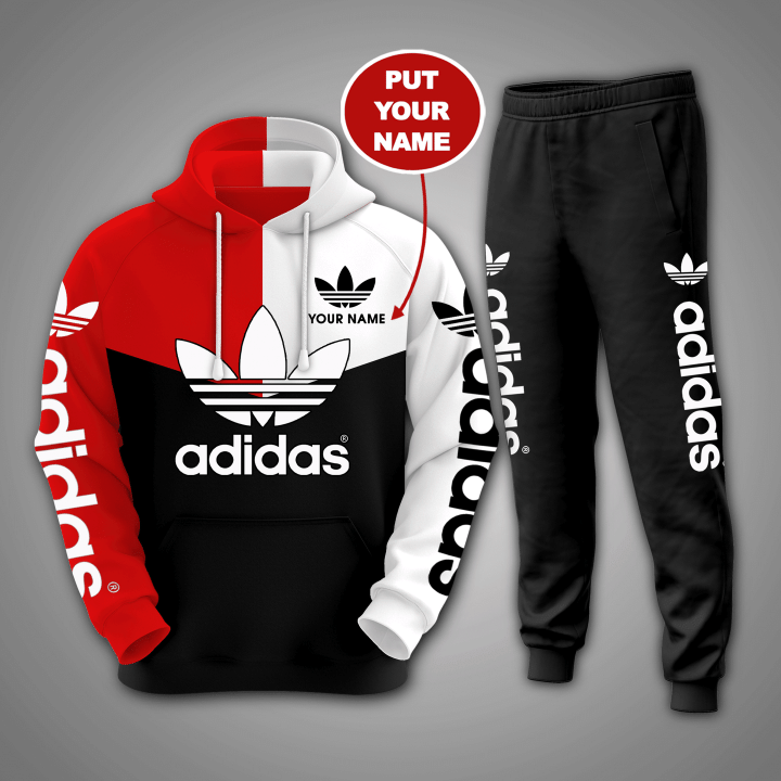 Adidas personalized high-en luxury hoodie long pants 86