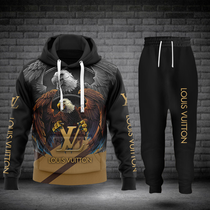 Louis vuitton eagle hoodie long pants 137