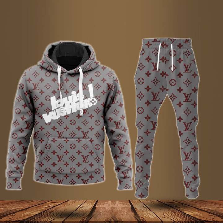 Louis vuitton lunar light luxury hoodie long pants 152