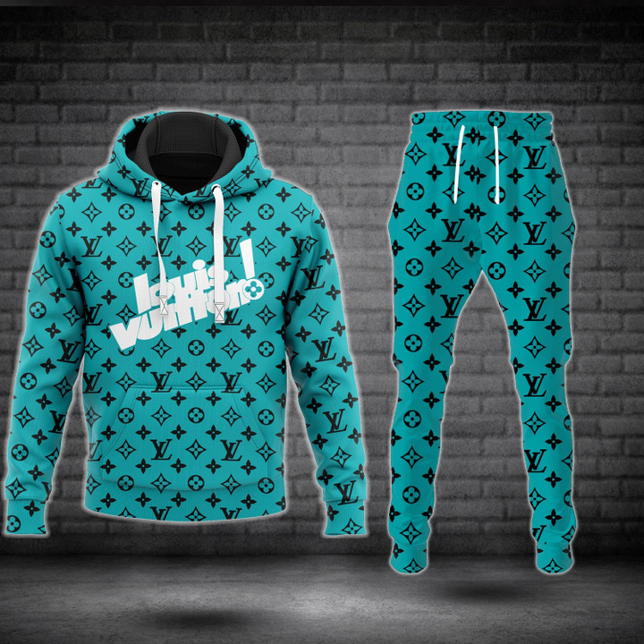 Louis vuitton splashy luxury hoodie long pants 151