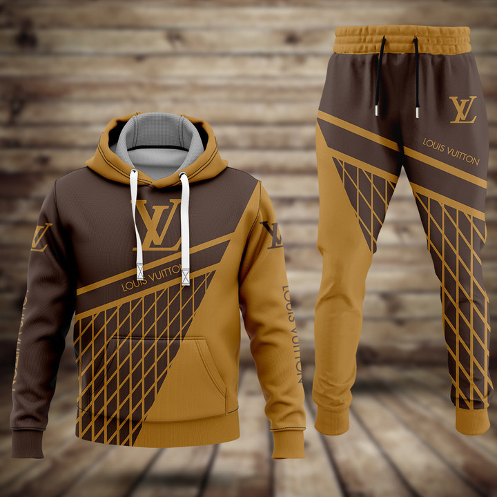 Louis vuitton sport hoodie long pants 141