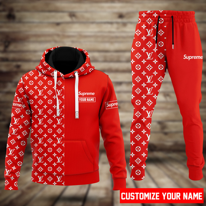 Louis vuitton supreme personalized luxury hoodie long pants 150