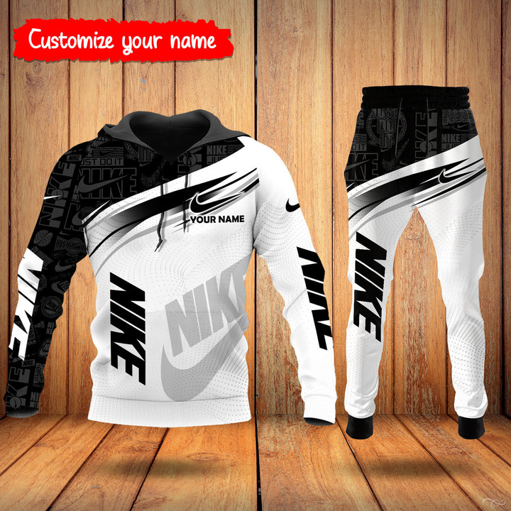 Nike classic personalized hoodie long pants 97
