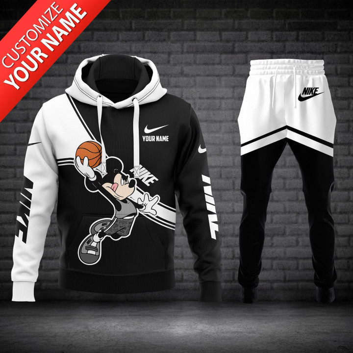 Nike mickey mouse basketball personalized hoodie long pants 104