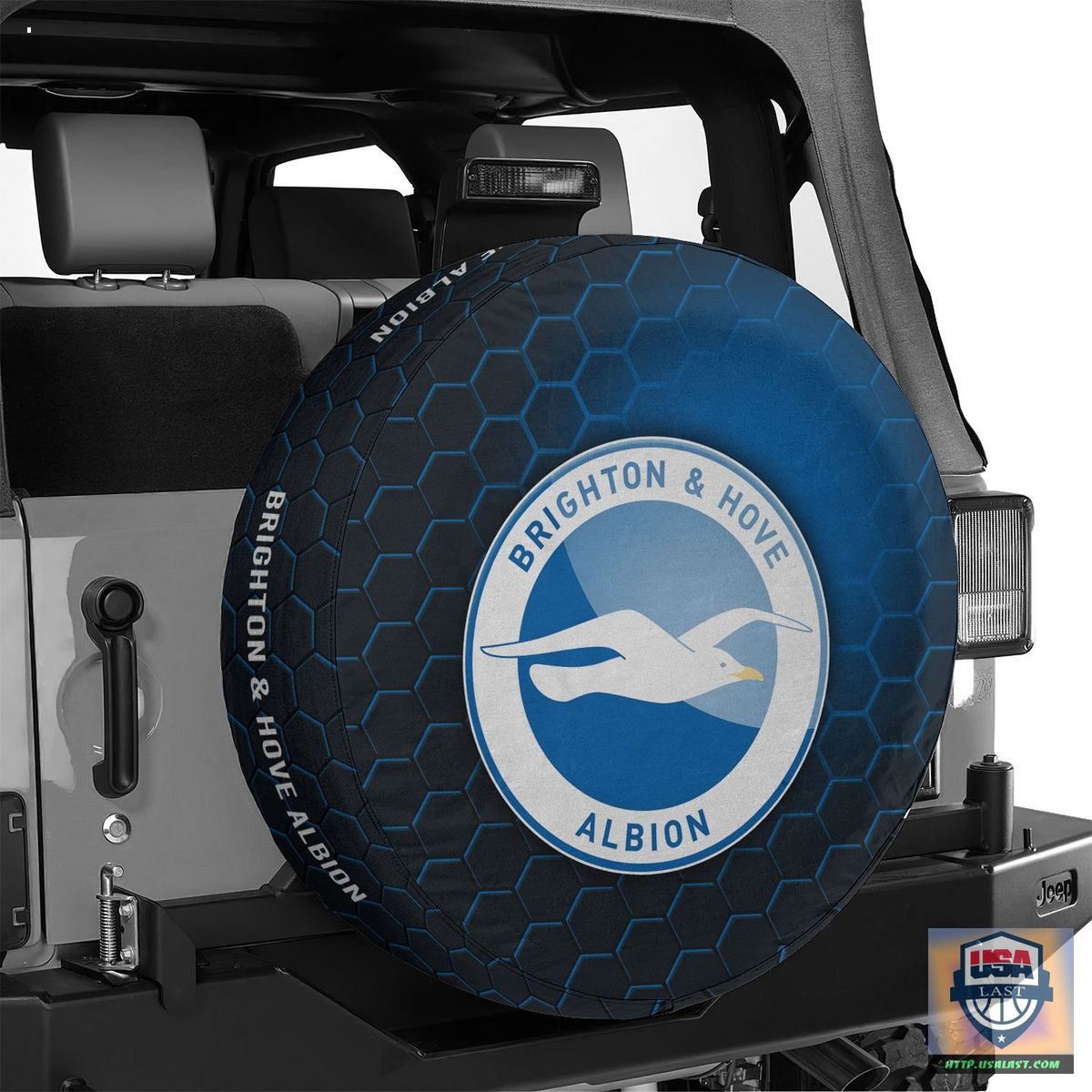 Brighton & hove albion fc spare tire cover